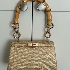 Serpui 2 In 1 Chiara Bag in Bun Toast color NWT